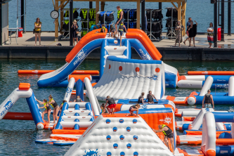 A heavenly kingdom for an aquafunpark – Adventure