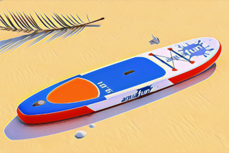 Standing upright, gliding over the water… the new aquafun SUP 10.6 – Marketing